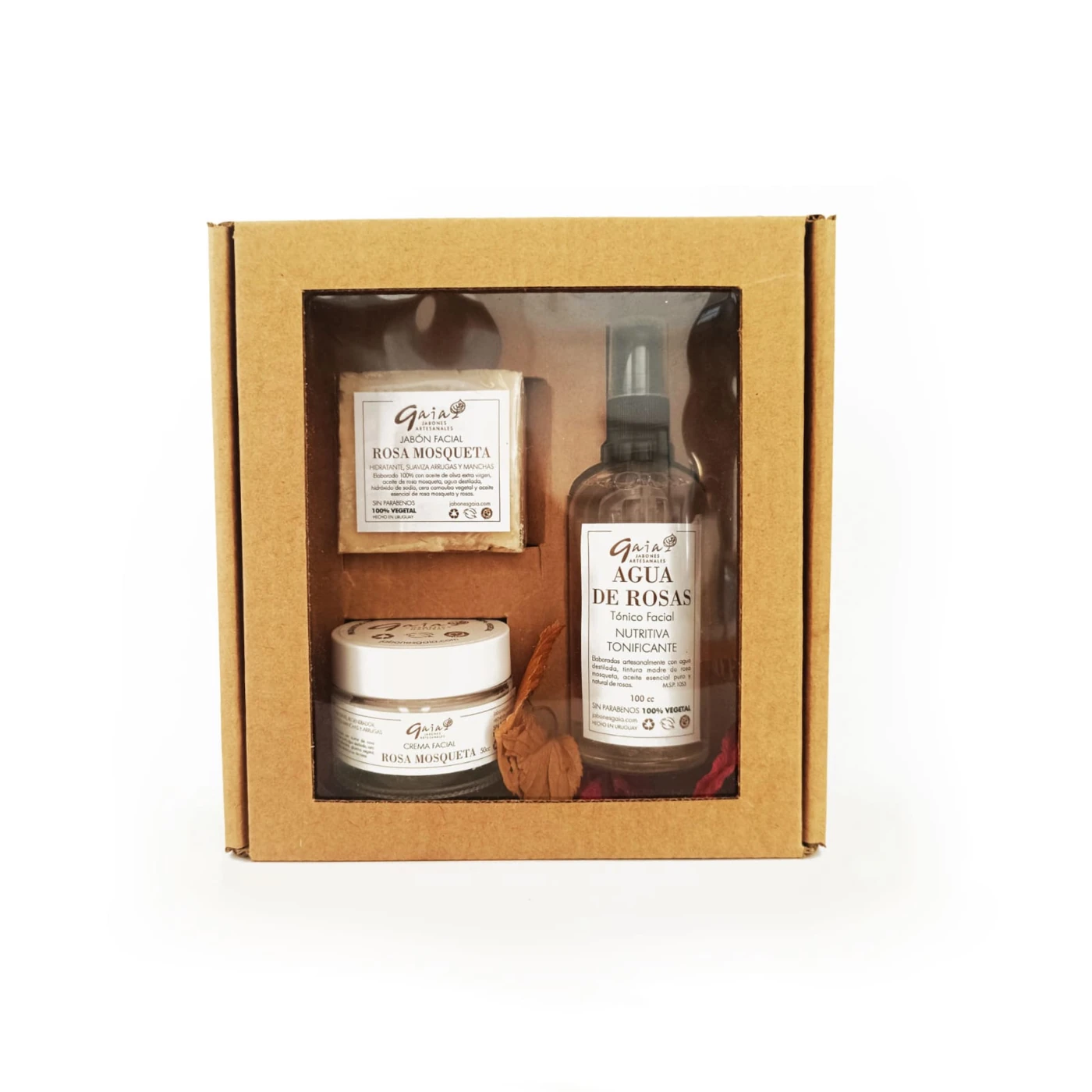SKINCARE PETALOS DE ROSA